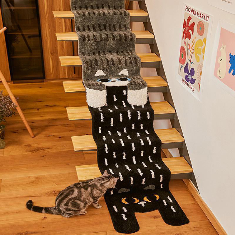 Schattig Lang Katten Vloerkleed