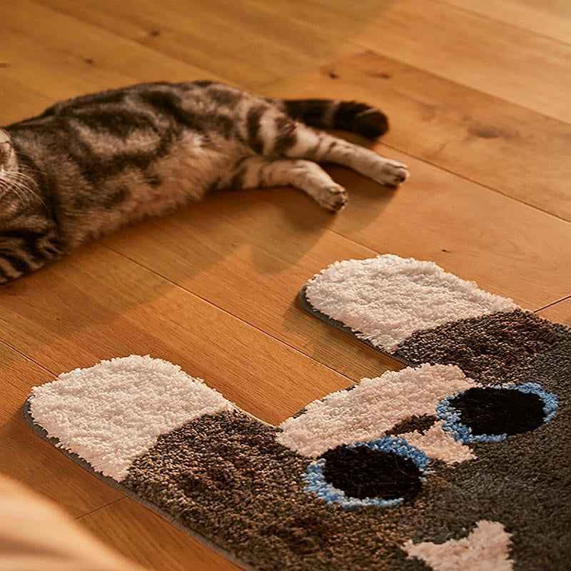 Schattig Lang Katten Vloerkleed