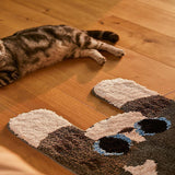Schattig Lang Katten Vloerkleed