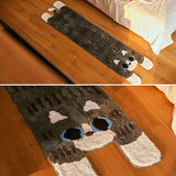 Schattig Lang Katten Vloerkleed
