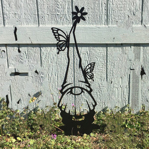 Silhouet Tuinkabouter Decoratie
