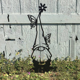 Silhouet Tuinkabouter Decoratie
