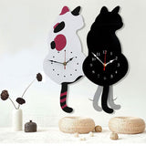Schattige Kat Wandklok