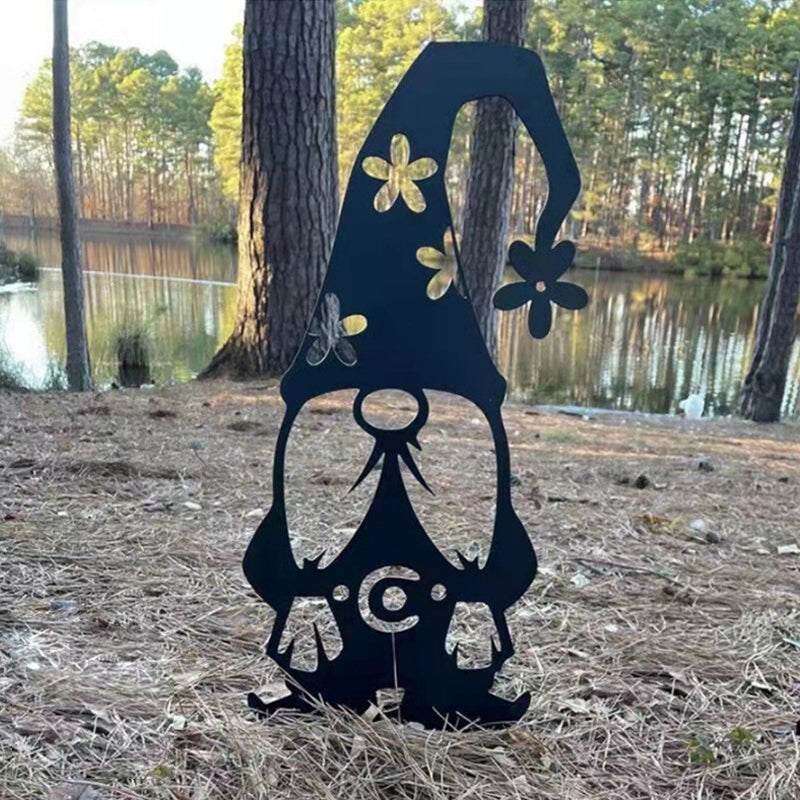 Silhouet Tuinkabouter Decoratie