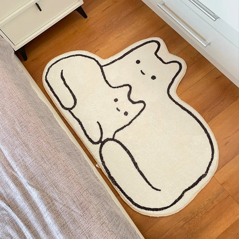 Schattig Katten Vloerkleed