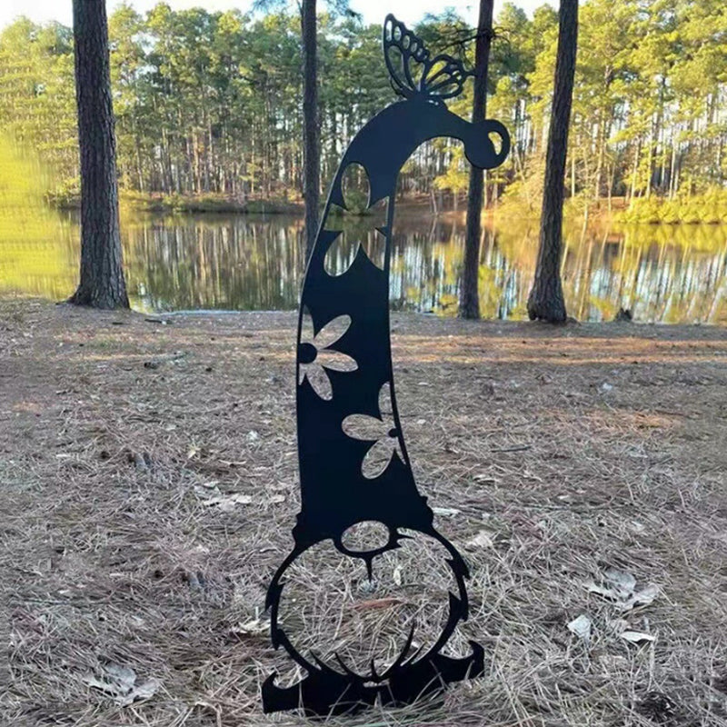 Silhouet Tuinkabouter Decoratie