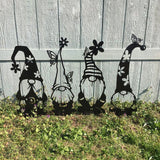 Silhouet Tuinkabouter Decoratie