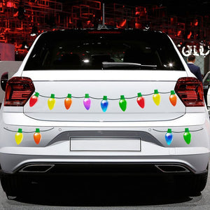 Vrolijke Reflecterende Kerst Stickers