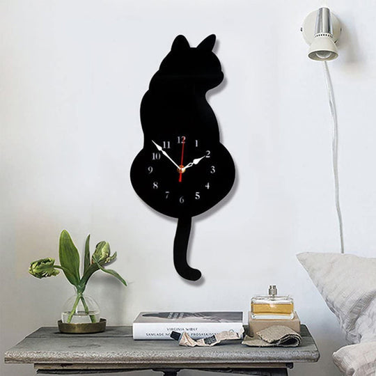 Schattige Kat Wandklok