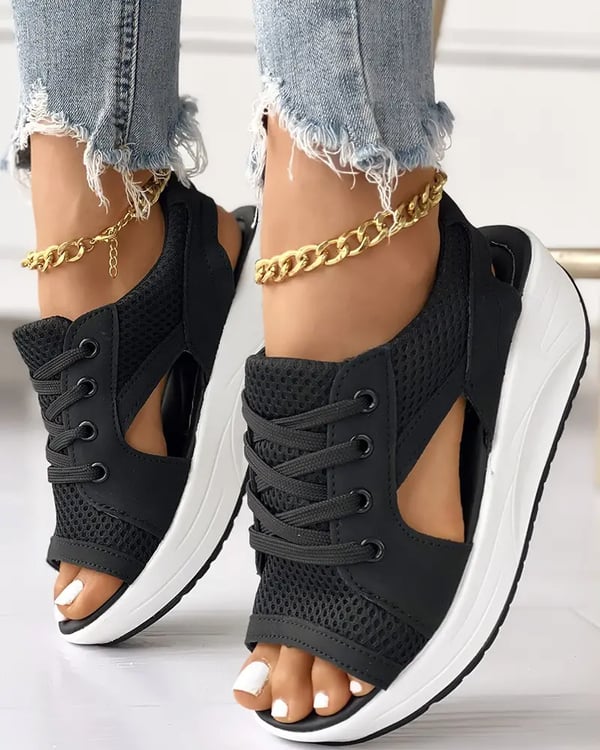 Stijlvolle Cut-Out Sandalen
