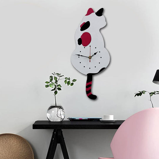 Schattige Kat Wandklok