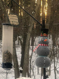 Sneeuwpop Vogelvoeder