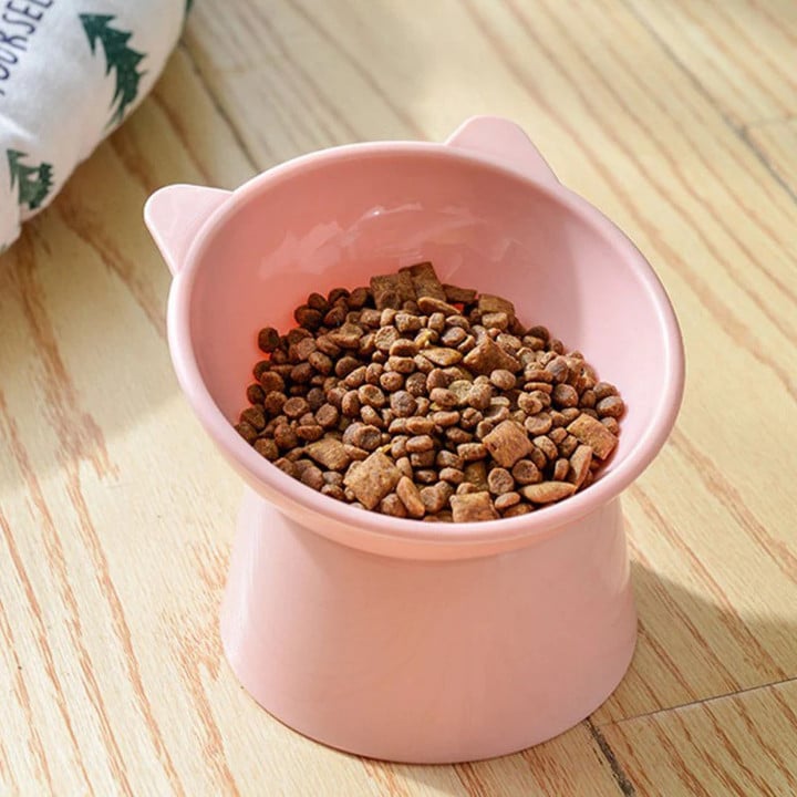 Schattig Ergonomisch Katten Voer/Waterbakje