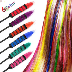 Haarkleurende Borstel 'Feel the Rainbow™️' (Perfect voor Feestjes!)