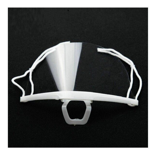 Transparant GezichtsMasker 'Always Safe™' (10 Stuks!)