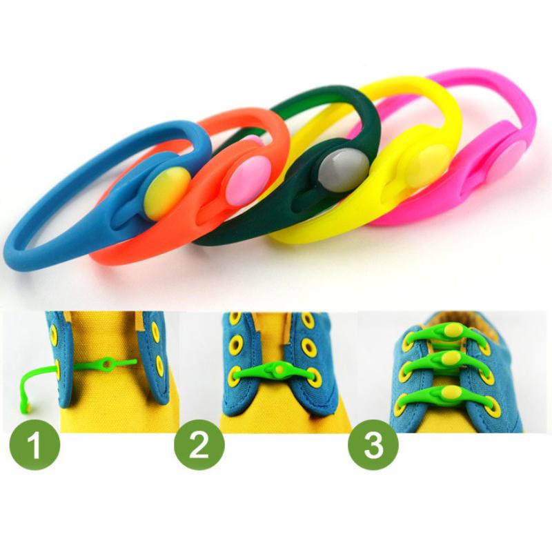 Niet-Strik Schoenveters "Fun-Schoes" (12 Stuks)