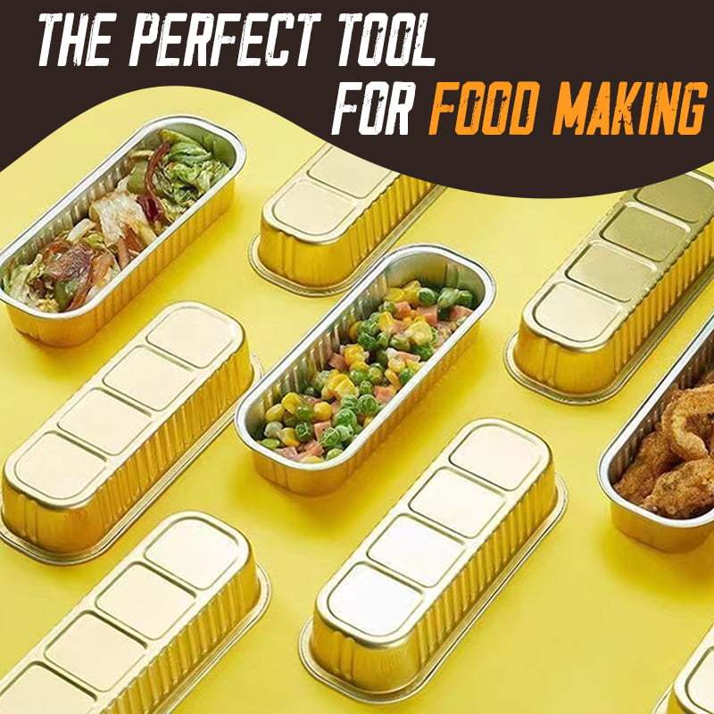 Aluminium Airfryer Bakjes (10 Stuks)