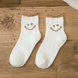Biokatoen Smiley Sokken