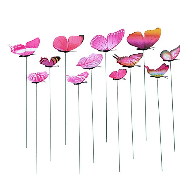 Vrolijke Vlinder Decoraties (12 Stuks!)