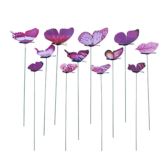 Vrolijke Vlinder Decoraties (12 Stuks!)