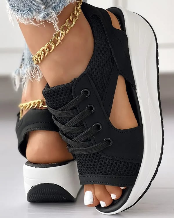 Stijlvolle Cut-Out Sandalen