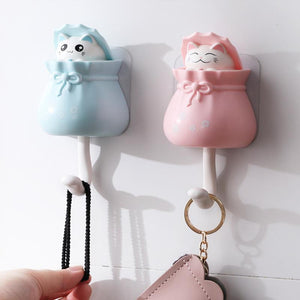 Leuke Katten Haakjes (4 Stuks!)