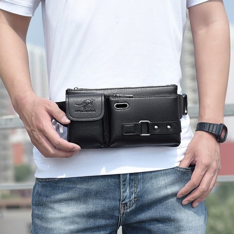 Lederen Sling Bag™ | Stijlvol in iedere Situatie!