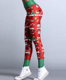 Kerst legging Deluxe- High waist