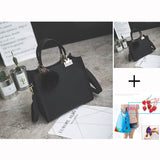 WANGKA handbag women shoulder bag luxury handbags women bags designer High-grade Scrub leather messenger bag Hairball women bag