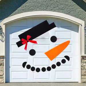 Vrolijke Mega Sneeuwpop Sticker Set