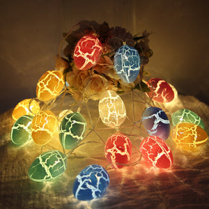 Paasdecoratie: Ei Lichtstrook