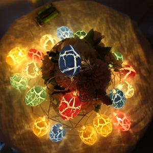 Paasdecoratie: Ei Lichtstrook