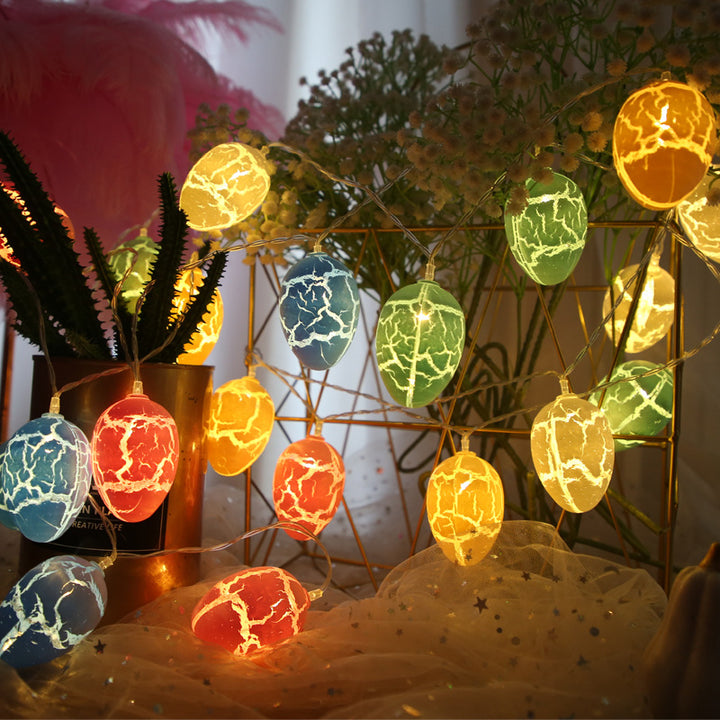 Paasdecoratie: Ei Lichtstrook