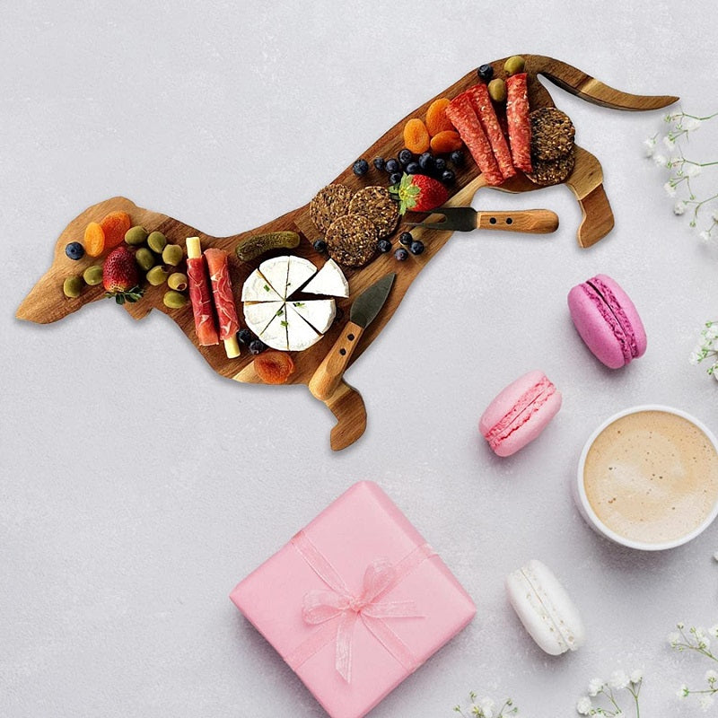 Teckel-Vormige Snack Plank