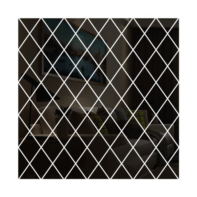 Stijlvolle Spiegelwand Set (Met Installatiehulp!)