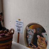 Schattige Muizen 3D Stickers (Set van 5 Stuks!)