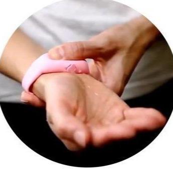 Desinfectie Armband 'Always Safe!'