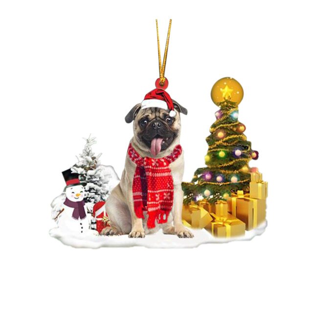 Honden Kerst Decoratie - TIJDELIJK 50% KORTING!