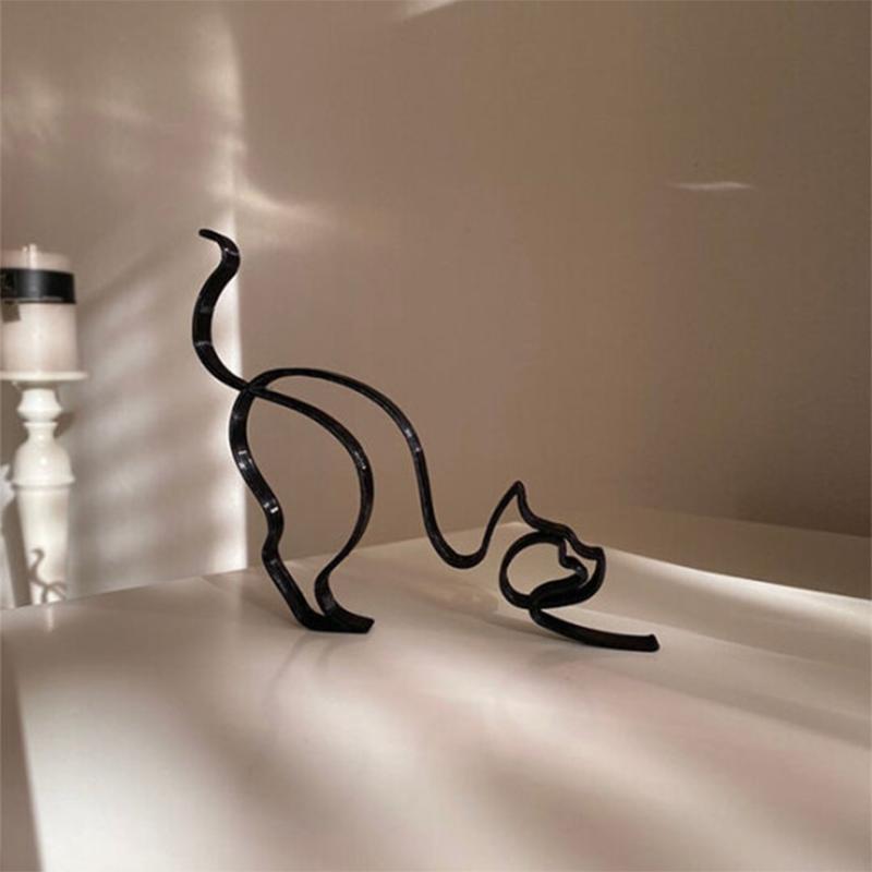 Minimalistische Honden Beeldjes