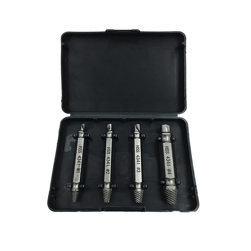 Dolgedraaide Schroeven Verwijder Bit-Set