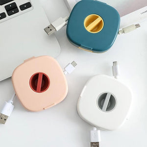 Universele Kabel Oproller & Telefoonstandaard