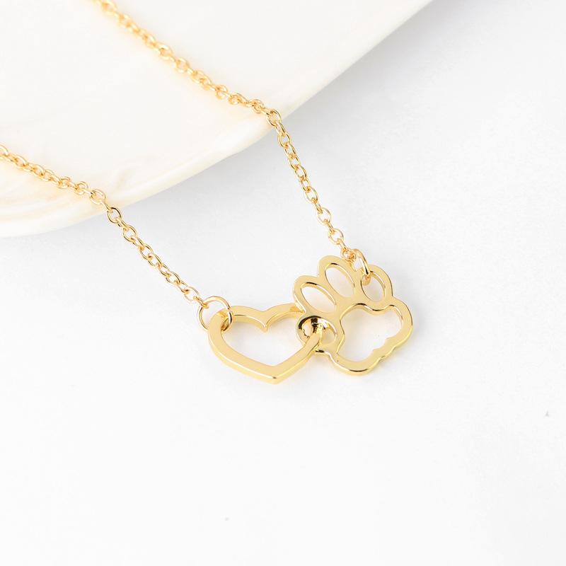 Schattige Dierenpoot Ketting - Voor de Dierenliefhebbers!