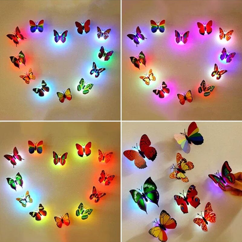 LED Vlinder Decoraties™ (10 Stuks!)