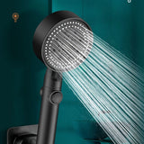 Luxe Mat Zwarte 5-in-1 Premium Douchekop