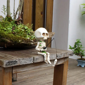 Visser Skelet Tuinaccessoire