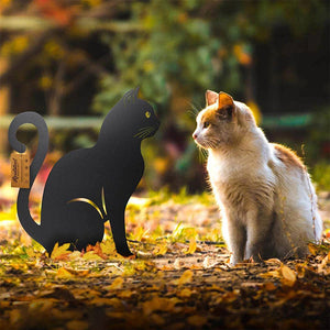 Tuin Katten Decoratie Beeldjes