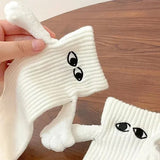 Schattige Hand in Hand Magnetische Sokken
