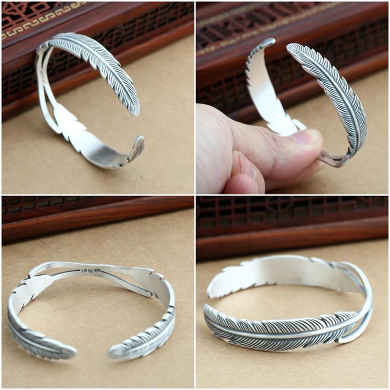 Zilveren Veren Armband - Een perfect cadeau!