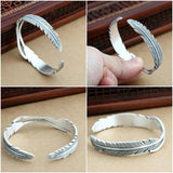 Zilveren Veren Armband - Een perfect cadeau!