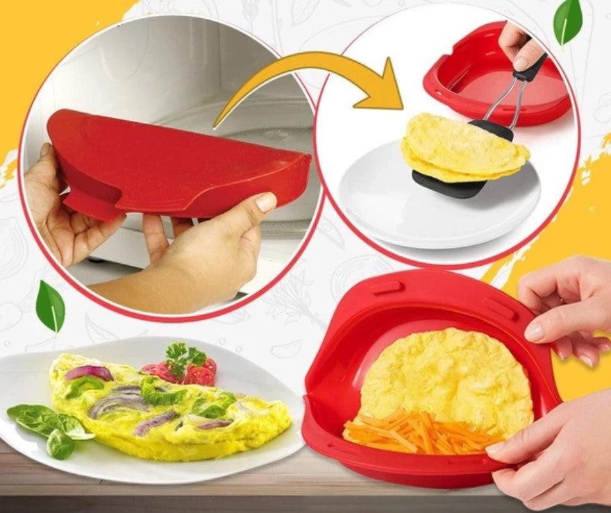 Magnetron Omelet Maker